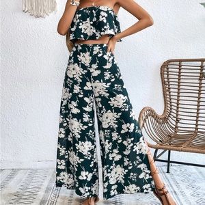 Two Piece Floral Set